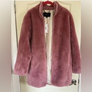 NWT J. Crew Women's Mauve Teddy Jacket - XS